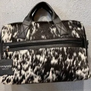 computer bag handmade genuine cowhide black