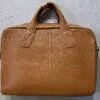 computer bag handmade genuine cowhide