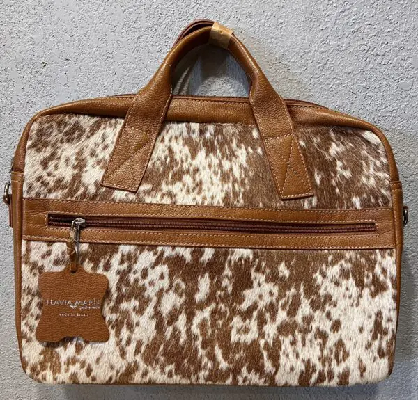 computer bag handmade genuine cowhide