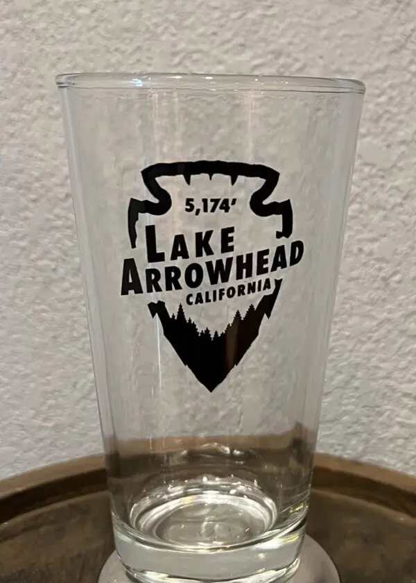 beer pint lake arrowhead "arrowhead"