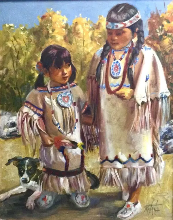 "two young maidens"