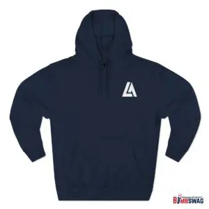 lake arrowhead premium modern la stamp hoodie with map coordinates
