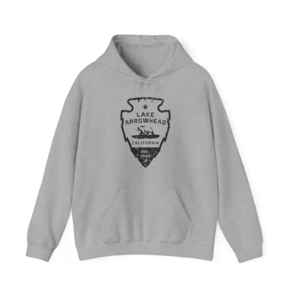 lake arrowhead hoodie signature arrowhead california flag design
