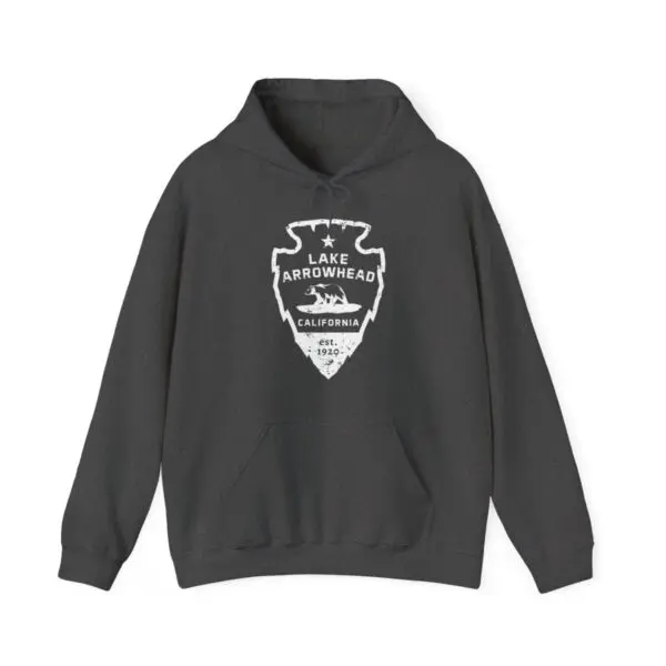 lake arrowhead hoodie signature arrowhead california flag design