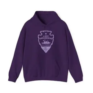 lake arrowhead hoodie signature arrowhead california flag design