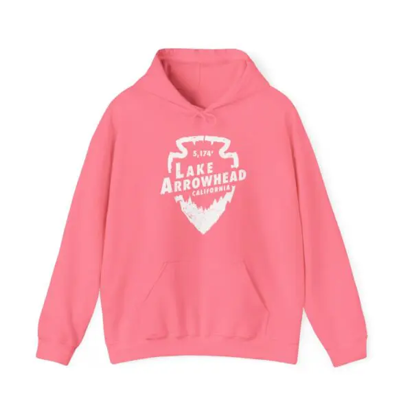 lake arrowhead hoodie with signature arrowhead design