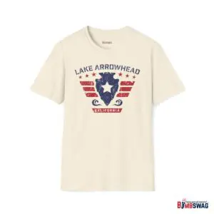 Photo of Lake Arrowhead Unisex Soft Style t Shirt With Our Stars And Stripes Military
