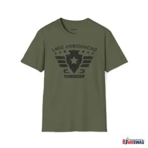 Photo of Lake Arrowhead Unisex Soft Style t Shirt With Our Stars And Stripes Military