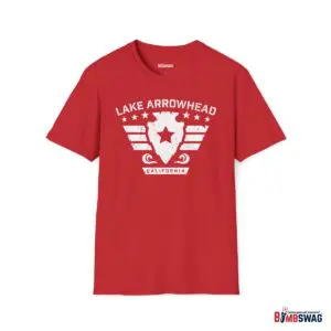 Photo of Lake Arrowhead Unisex Soft Style t Shirt With Our Stars And Stripes Military