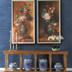 chinoiserie ginger jar vase