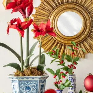 chinoiserie square planter