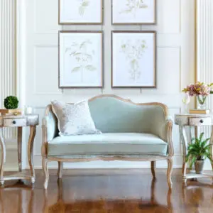 Phillipe Velvet Loveseat 4