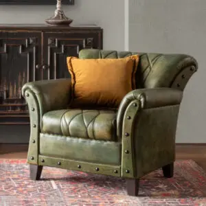 bradford leather armchair