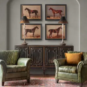 bradford leather armchair