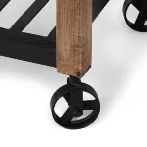 garden potting cart island
