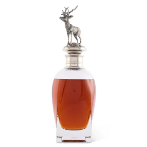 "standing elk" liquor decanter