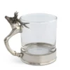 stag handle glass short