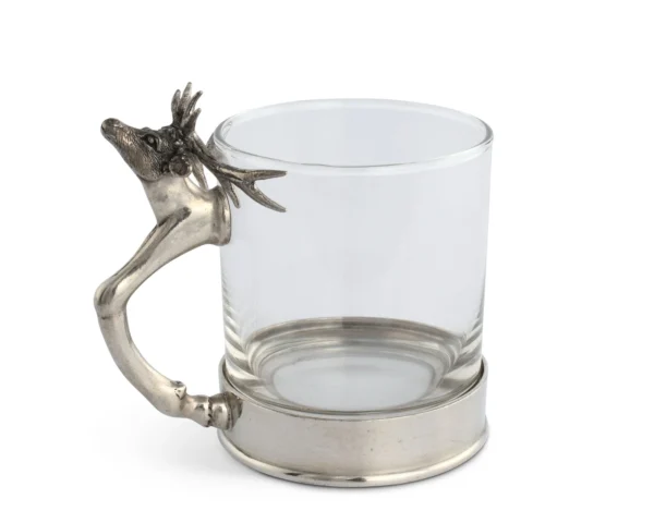 stag handle glass short