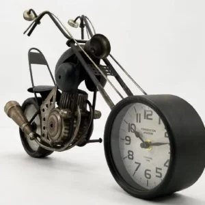 table/shelf clock chopper motorcycle table shelf clock