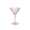 Aperitivo Martini Glass by ZODAX in Luster Pink