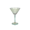 Aperitivo Martini Glass by ZODAX in Luster Blue