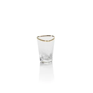 aperitivo triangular shot glass by zodax