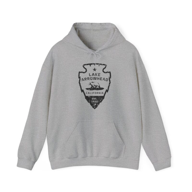 lake arrowhead hoodie signature arrowhead california flag design
