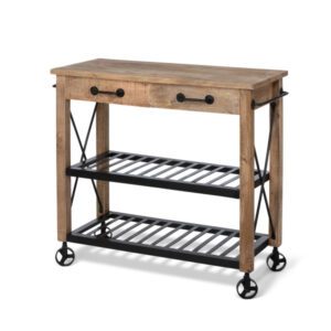garden potting cart island